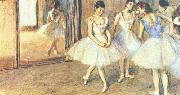 Edgar Degas Dance Greenroom oil